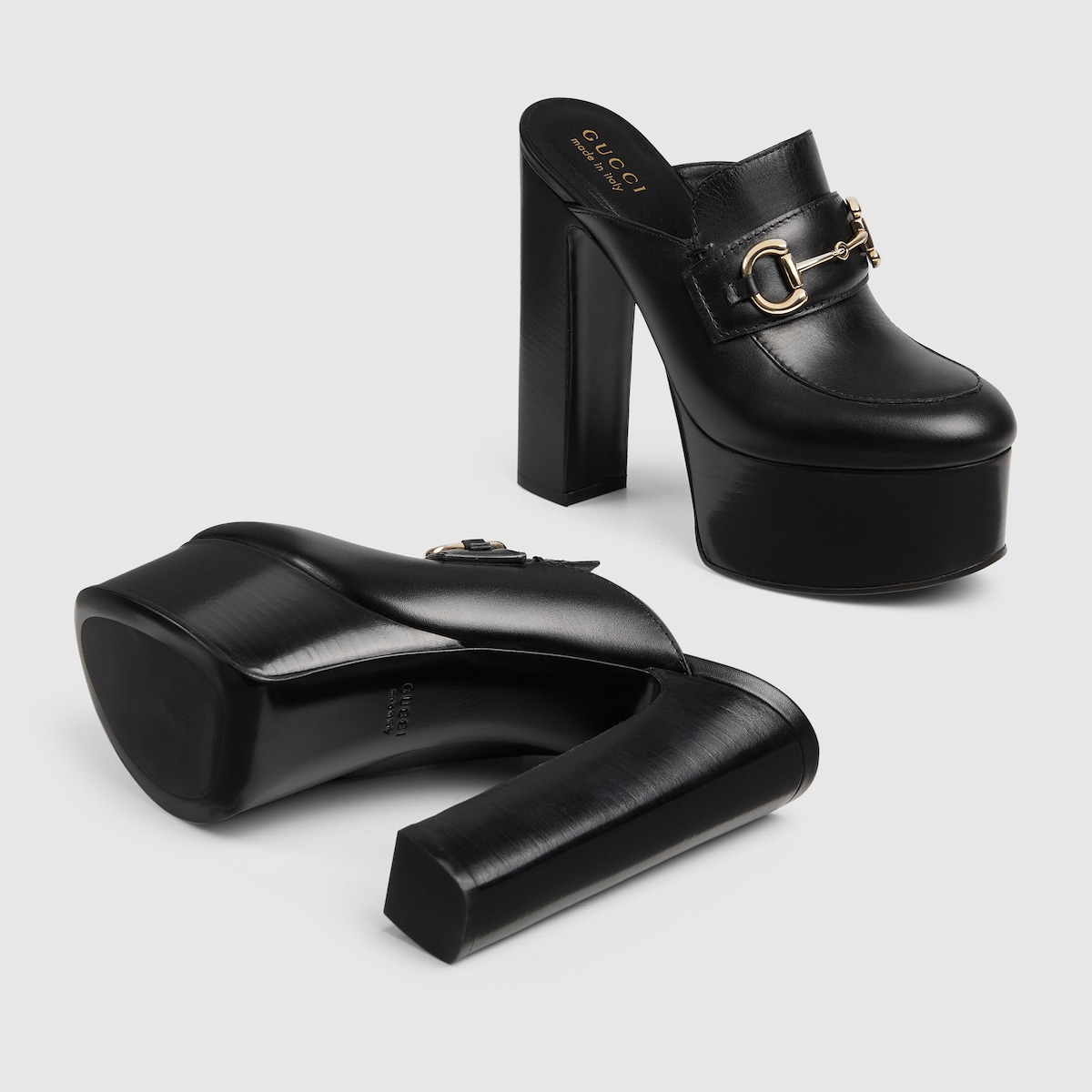 Gucci Women’s platform mule with Horsebit - Image 2